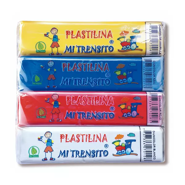 Plastilina 55gr Barra Mi Trensito