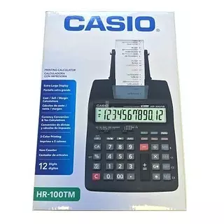 Calculad. Casio Hr-100 12dig.