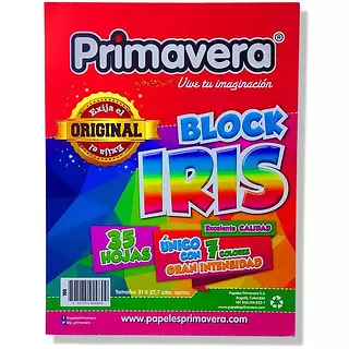 Block Iris Oficio 35h.