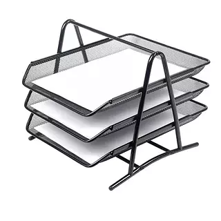 Papelea De Escritorio Triple En Malla