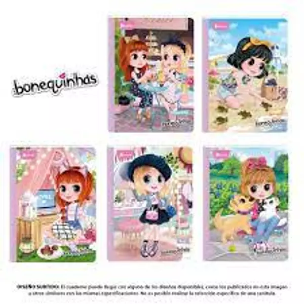 Cuaderno Banquinas Dolls