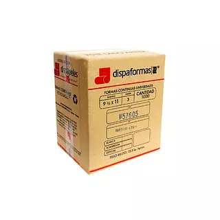 Forma Continua 9 1/2 X 11 A 3p