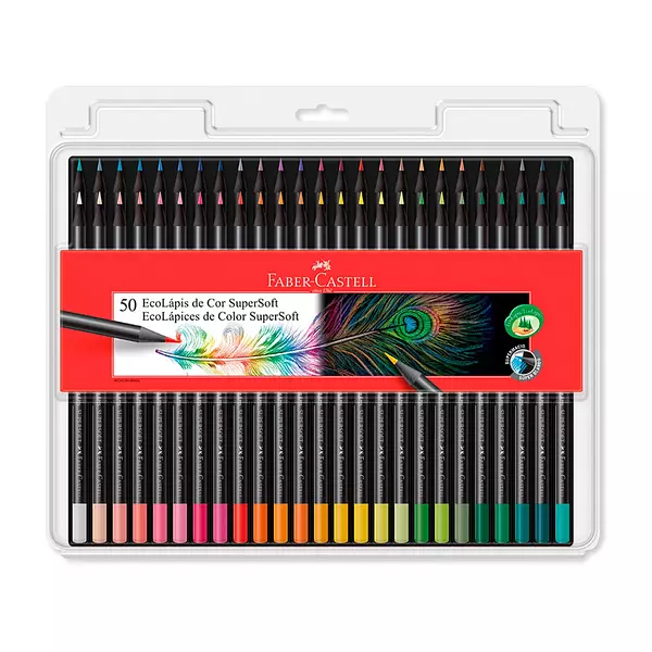 Colores Faber Castell Supersoft X 50 Unidades