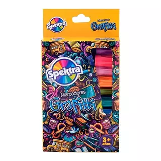 Marcador Grafitti X 10unid